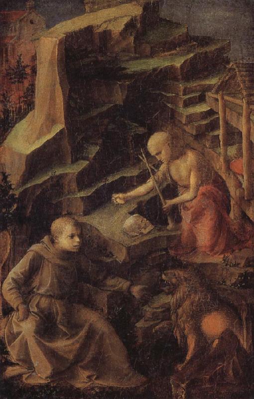 Fra Filippo Lippi St.Jerome in Penitence Sweden oil painting art